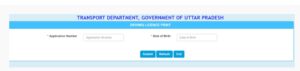 Driving Licence print online
